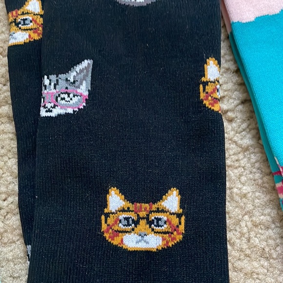 Happypop Girls Socks. Set of 4 pairs. - Picture 3 of 7